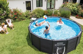 Каркасный бассейн Intex